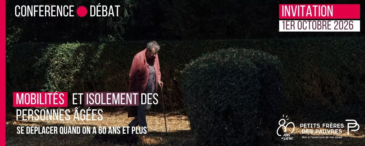 Conférence-Débat Mobilités et isolement des personnes âgées