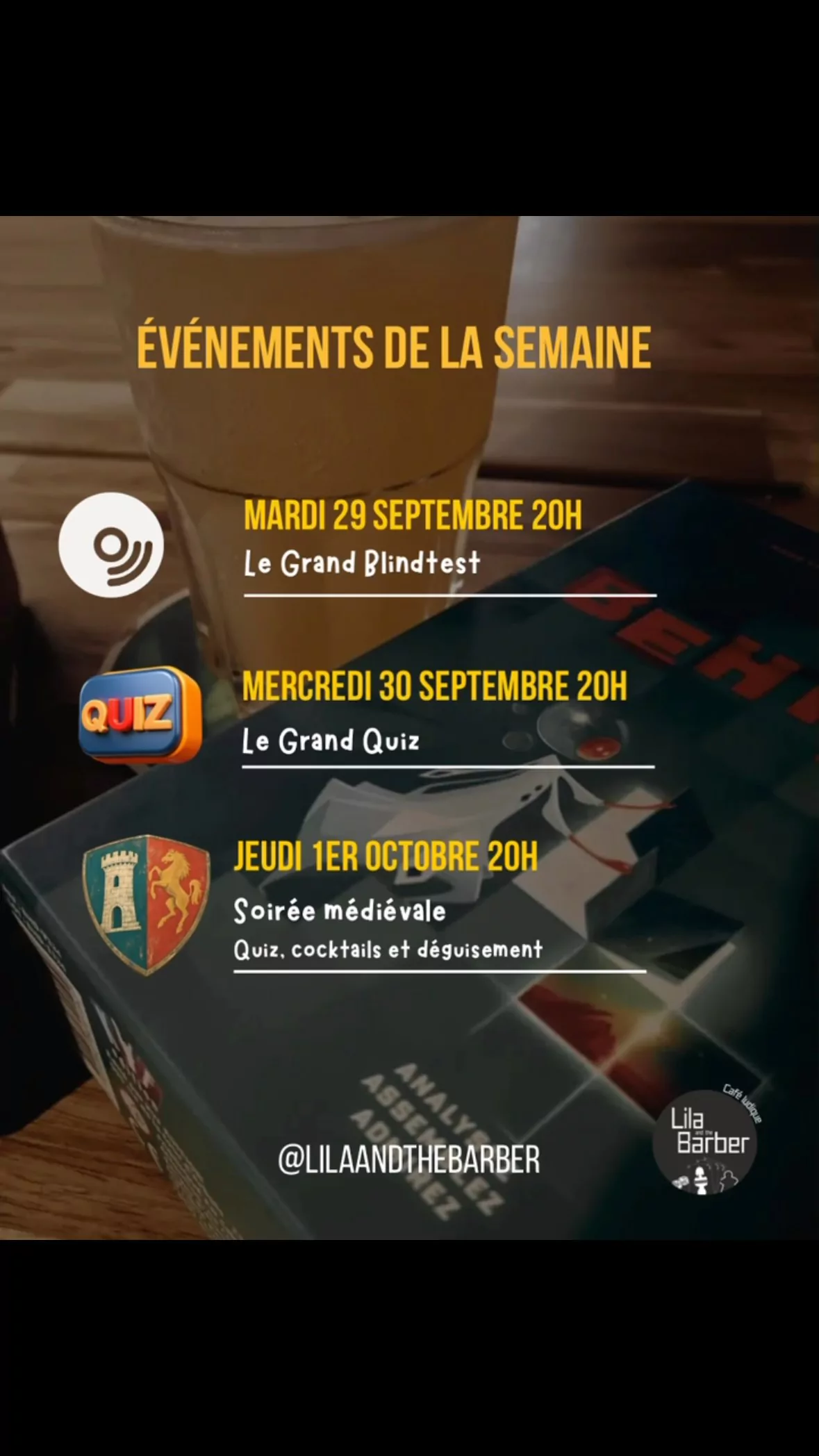 Soirée médiévale