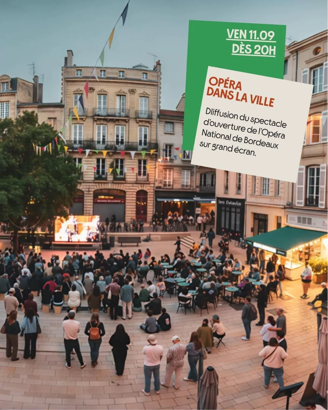 Diffusion du spectacle d’ouverture de l’Opéra National