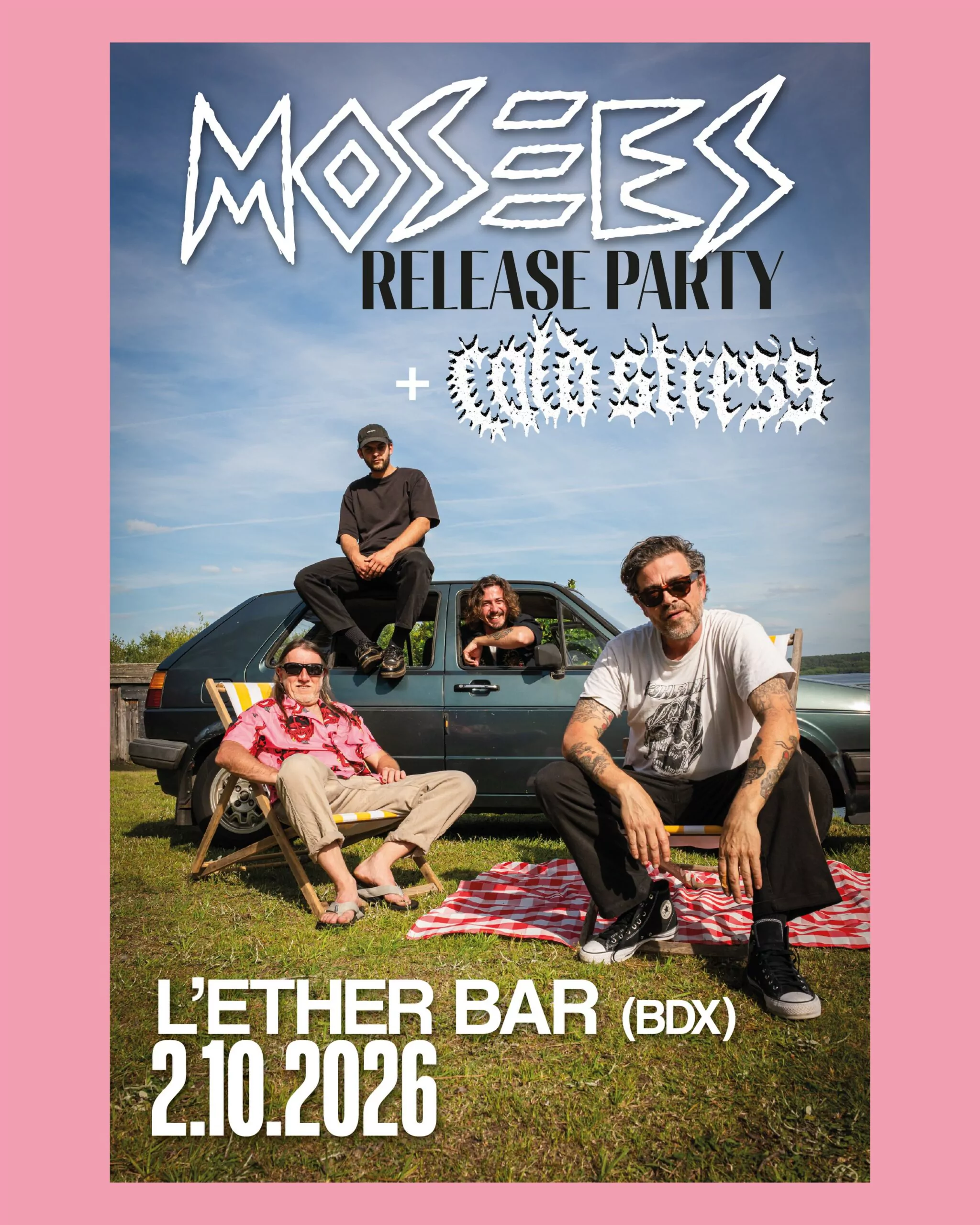 Mosees – release party + Coldstress