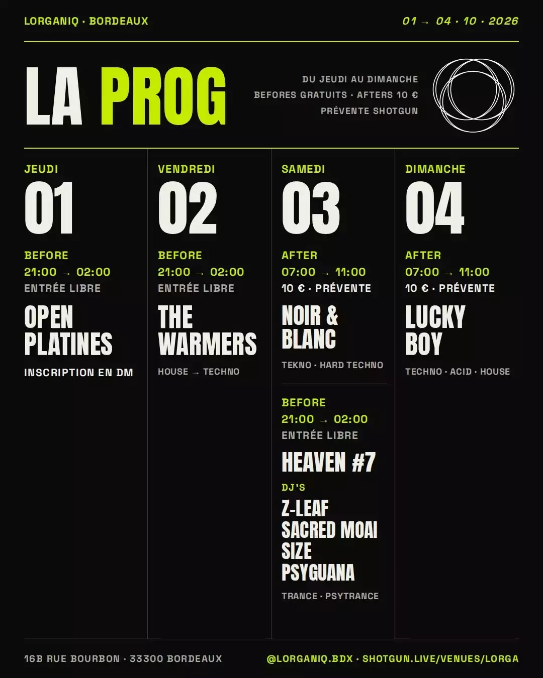 Open Platines