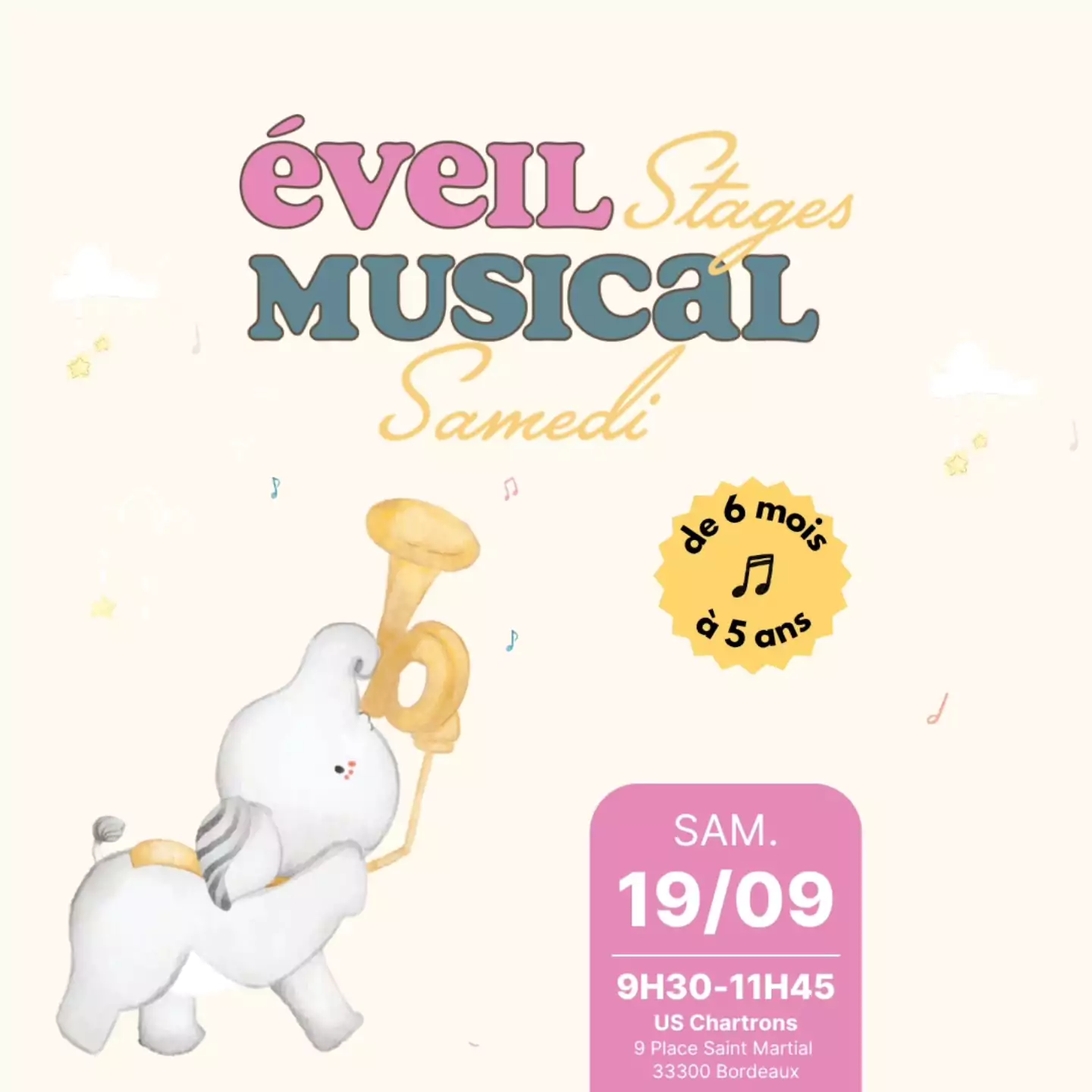 Jardin musical – stage parent-enfant
