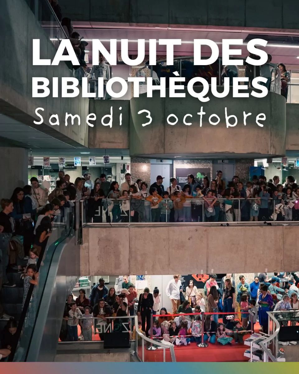 La Nuit des bibliothèques à Mériadeck !
