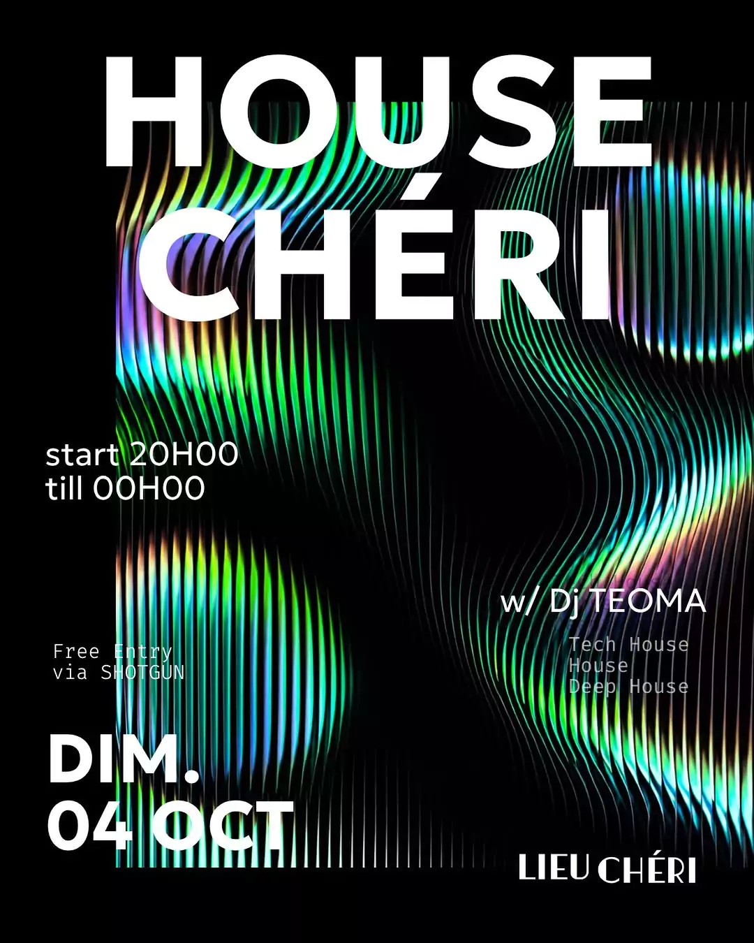 House Chéri – DJ set Teoma