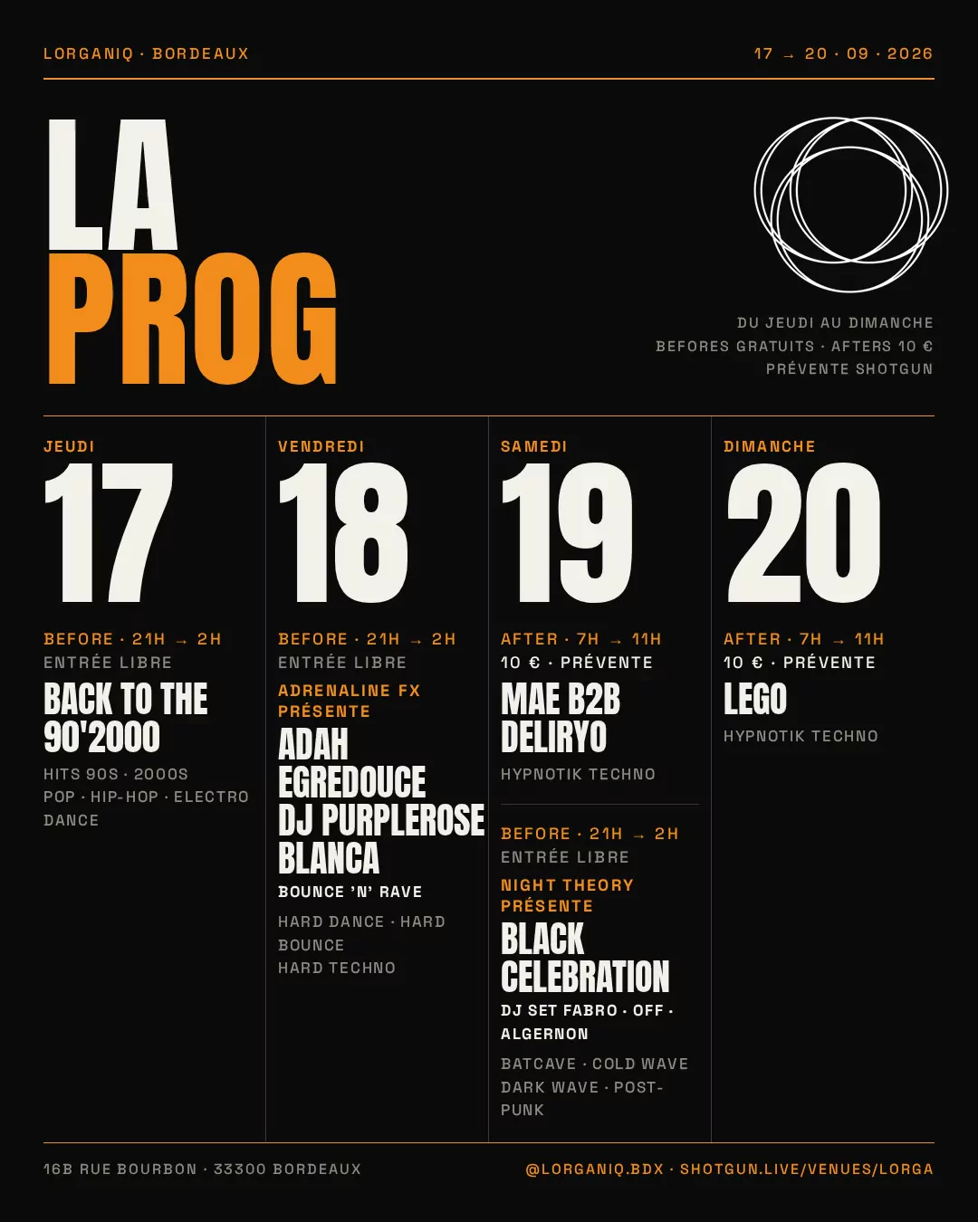 Night Theory présente Black Celebration