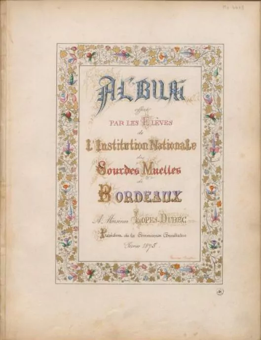 Conférence sur l’histoire des sourds