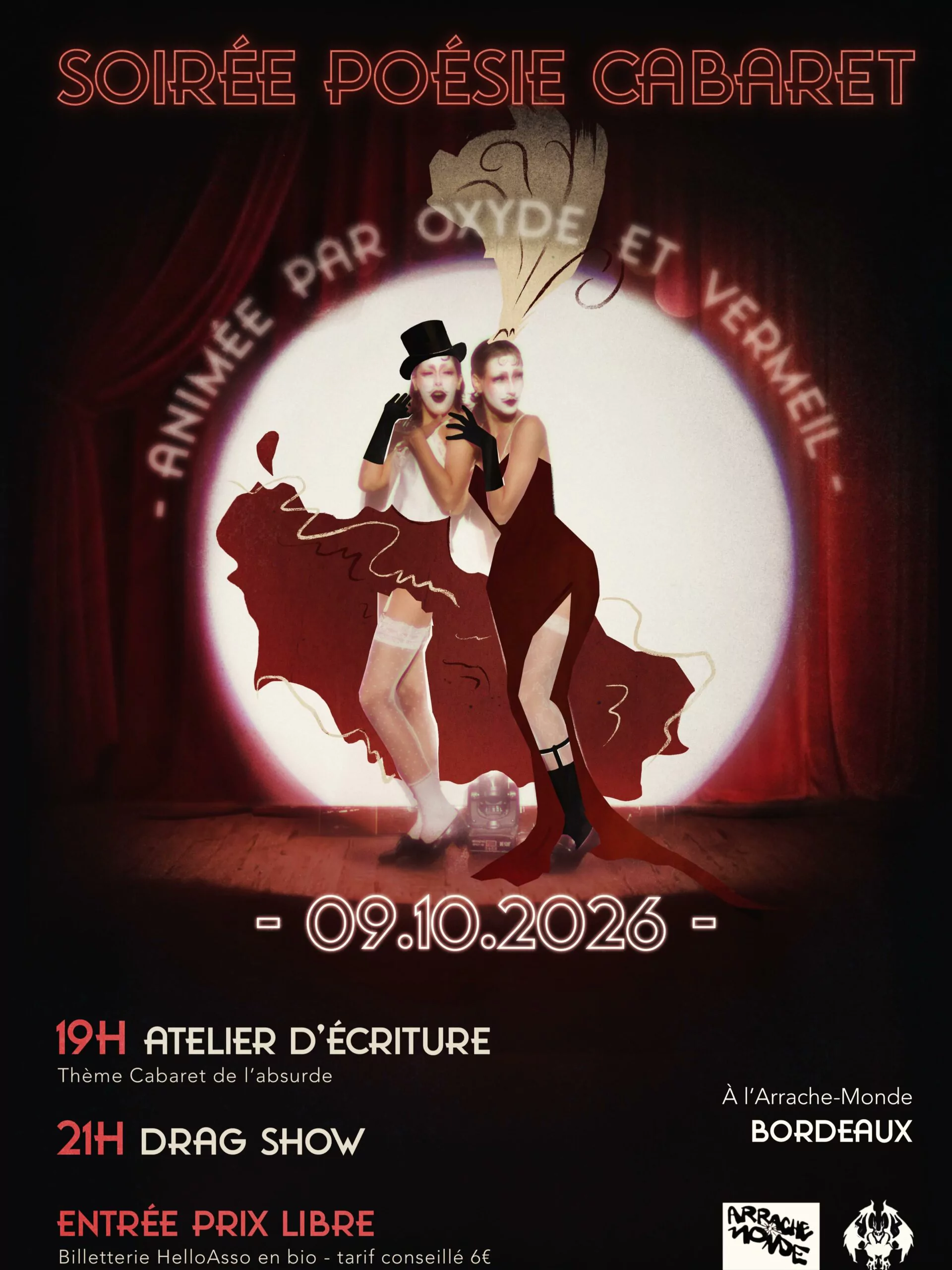Soirée poésie-cabaret