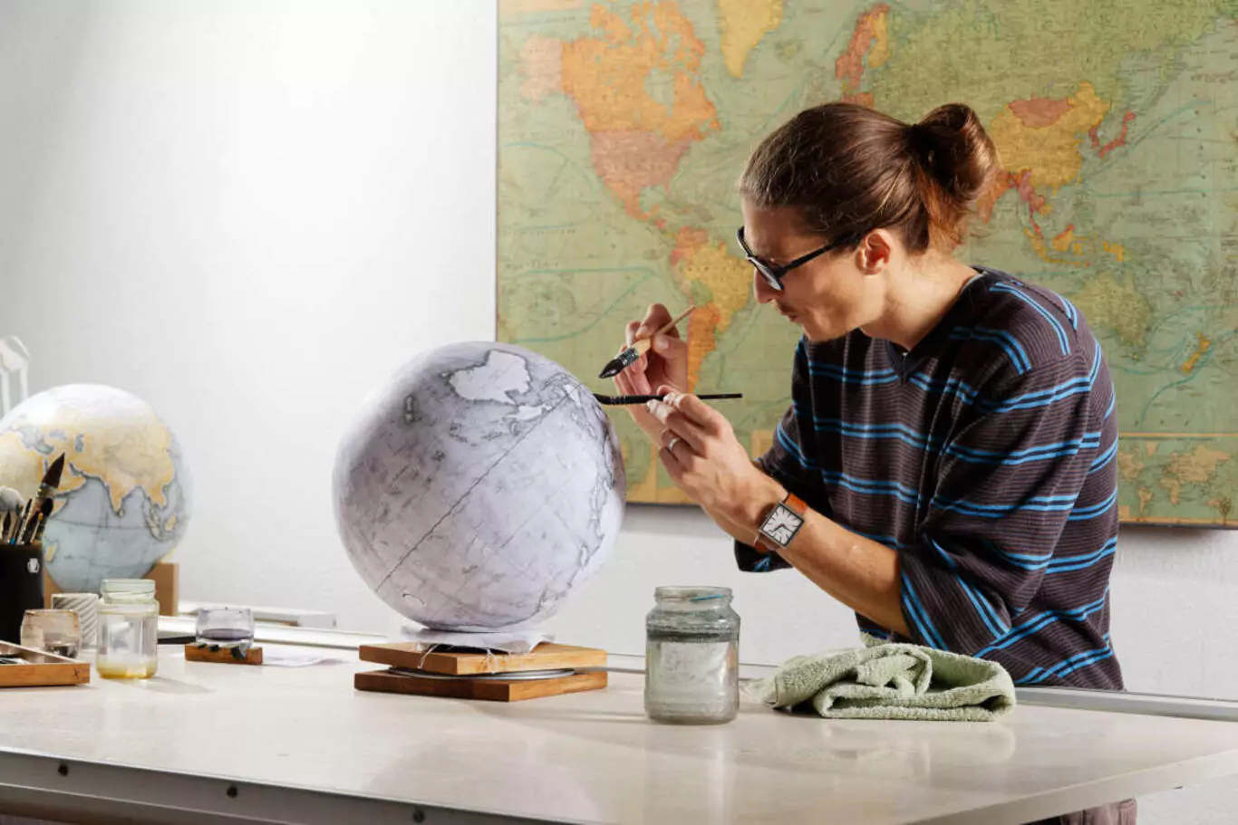 Fabrication de globes, seul ou en famille – atelier