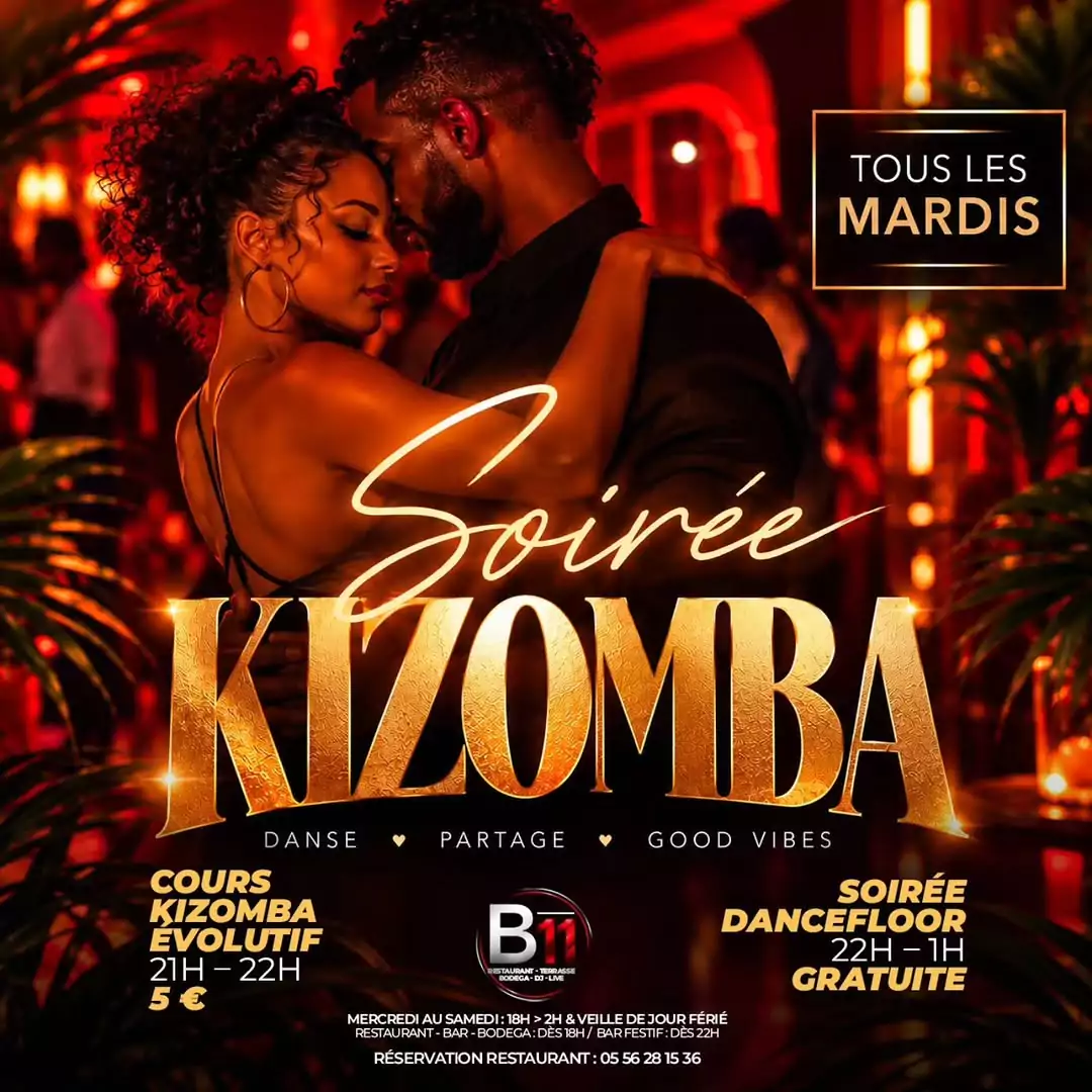 Soirée Dancefloor & Good Vibes – Kizomba