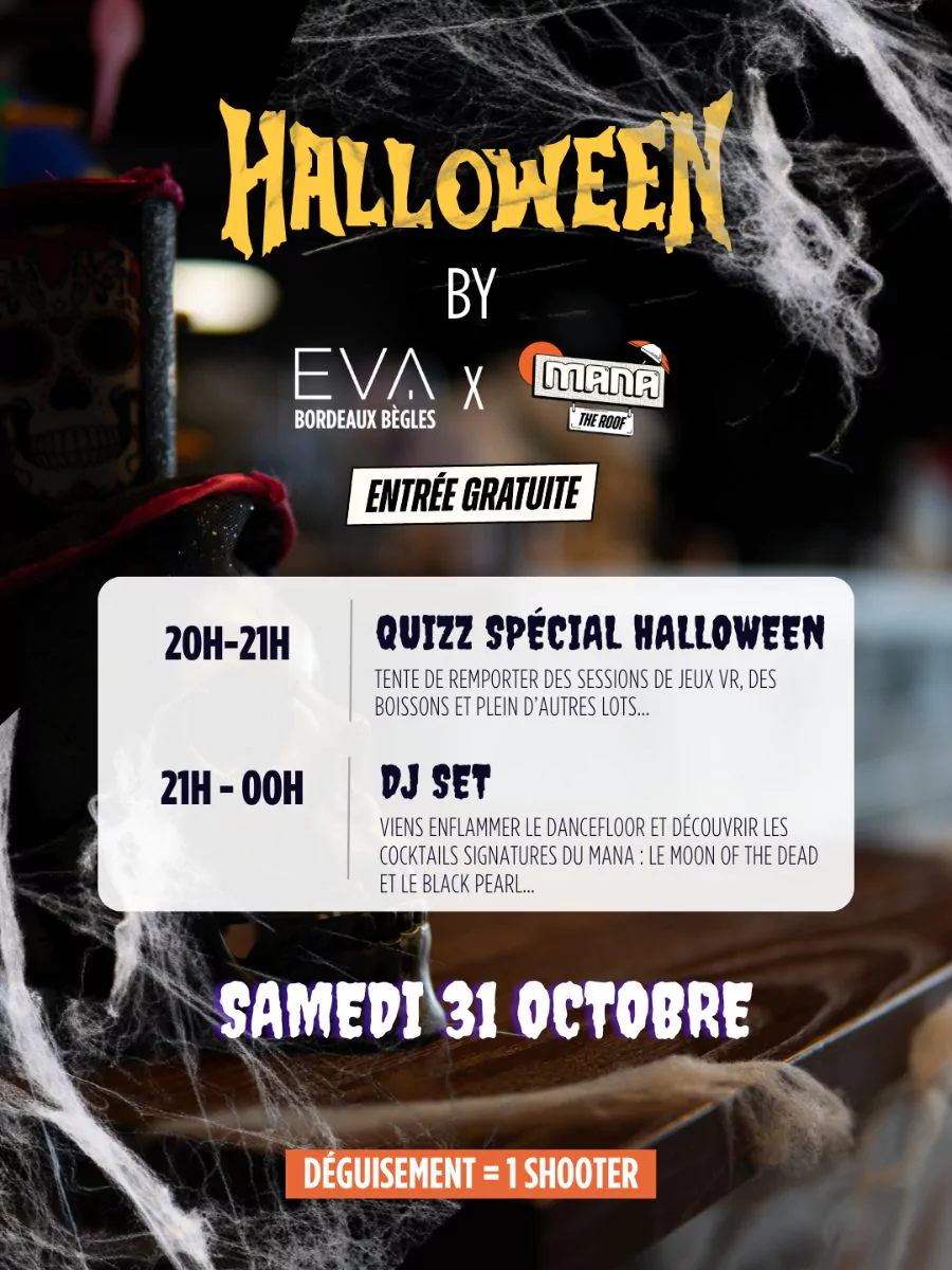 Soirée Halloween by Mana The Roof