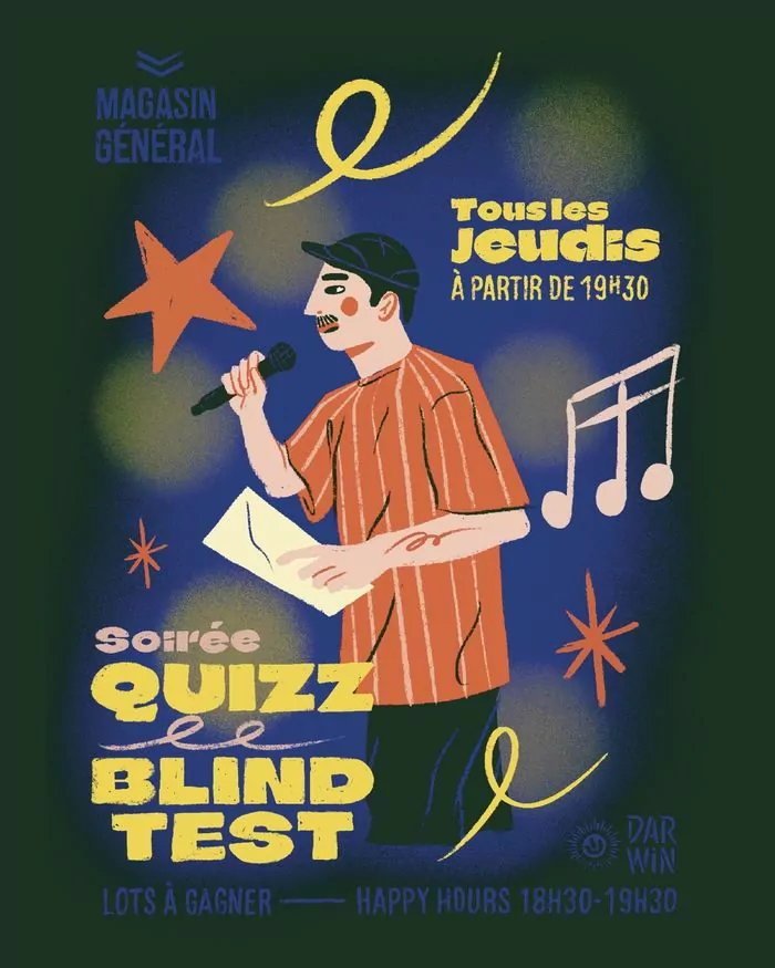 Quizz – Blind test au Magasin Général