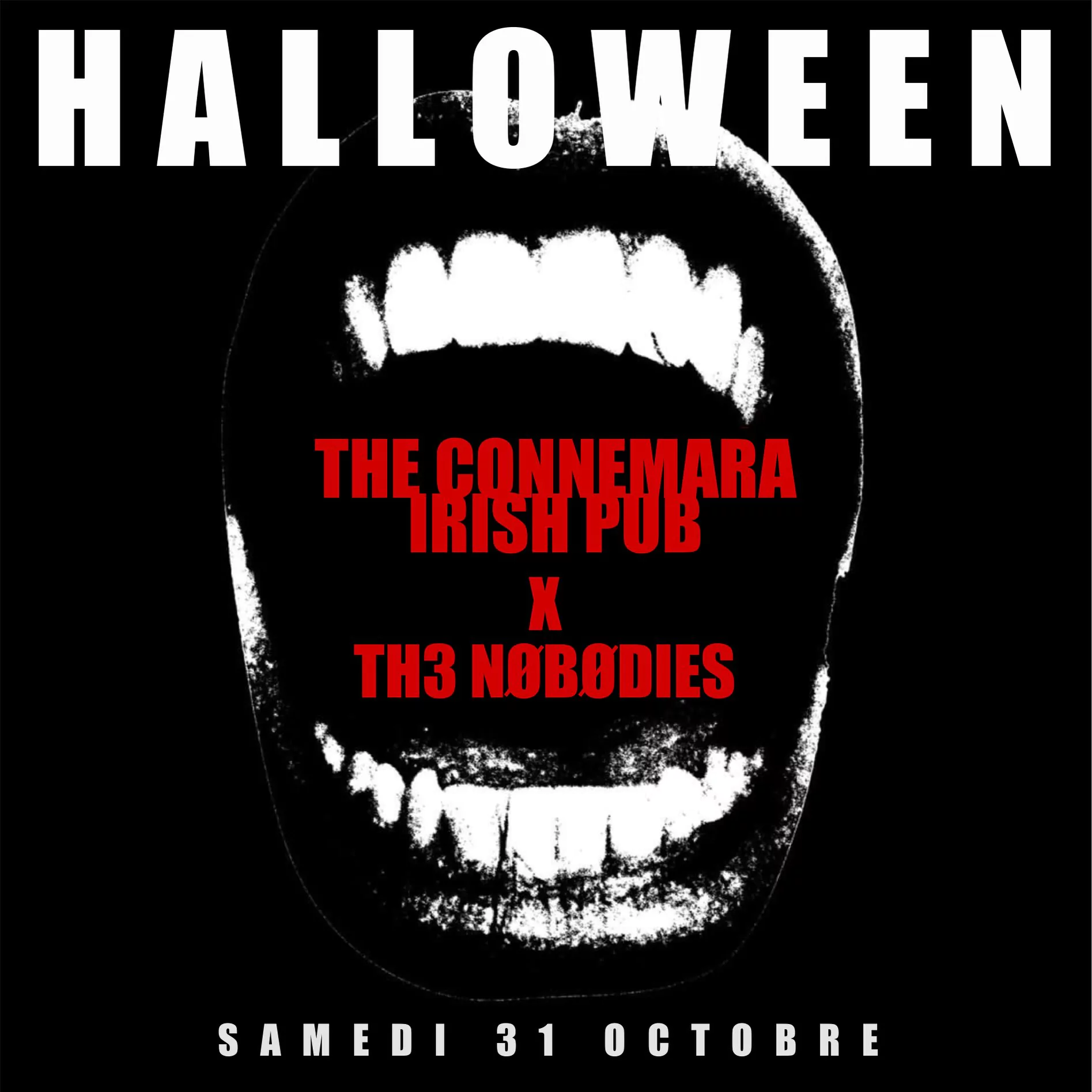 HALLOWEEN AU CONNEMARA ! PUNK • ROCK • METAL