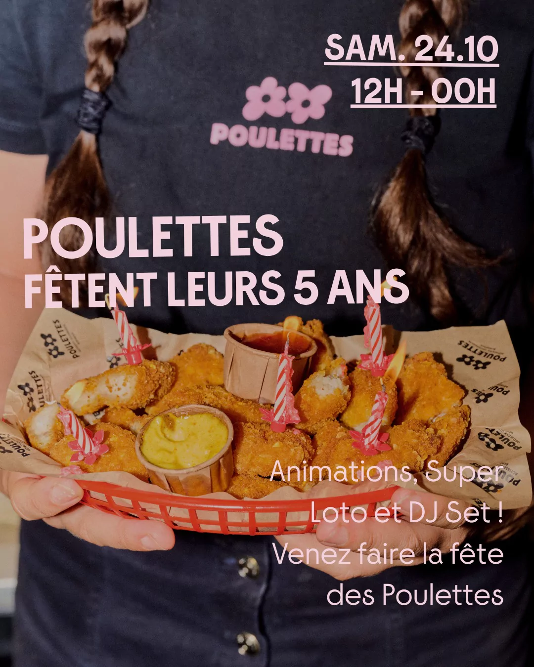 Poulettes fêtent leurs 5 ans