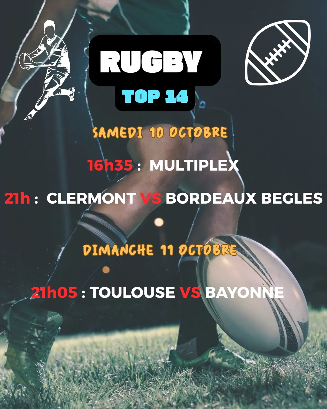 Top 14 : Clermont vs Bordeaux Bègles