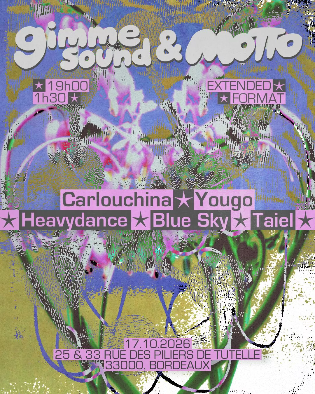 GIMME SOUND x MOTTO BAR