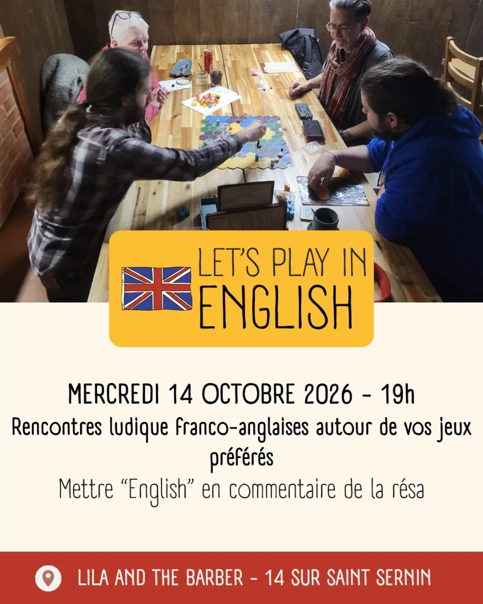 Let’s play in English