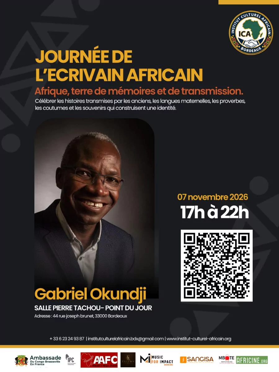Journée internationale de l’écrivain africain – Gabriel Okoundji à l’honneur