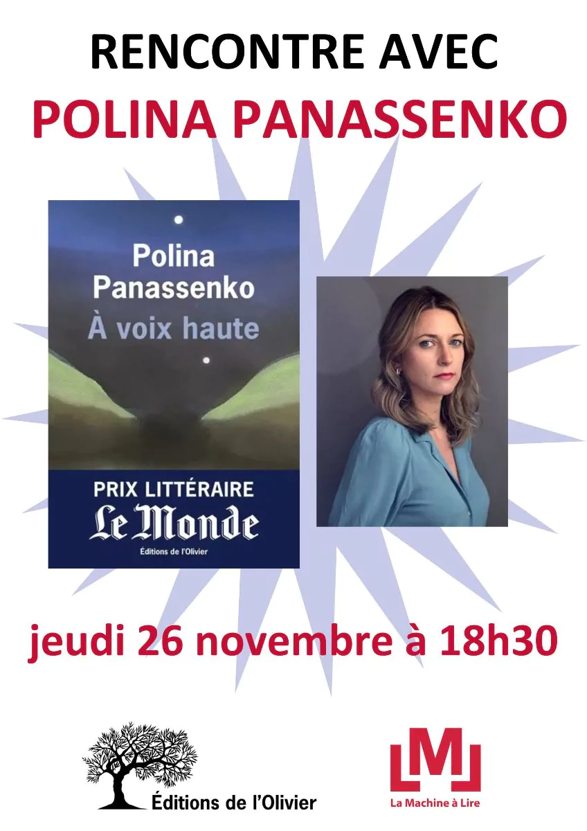 Polina Panassenko, lauréate du Prix Littéraire du Monde 2026