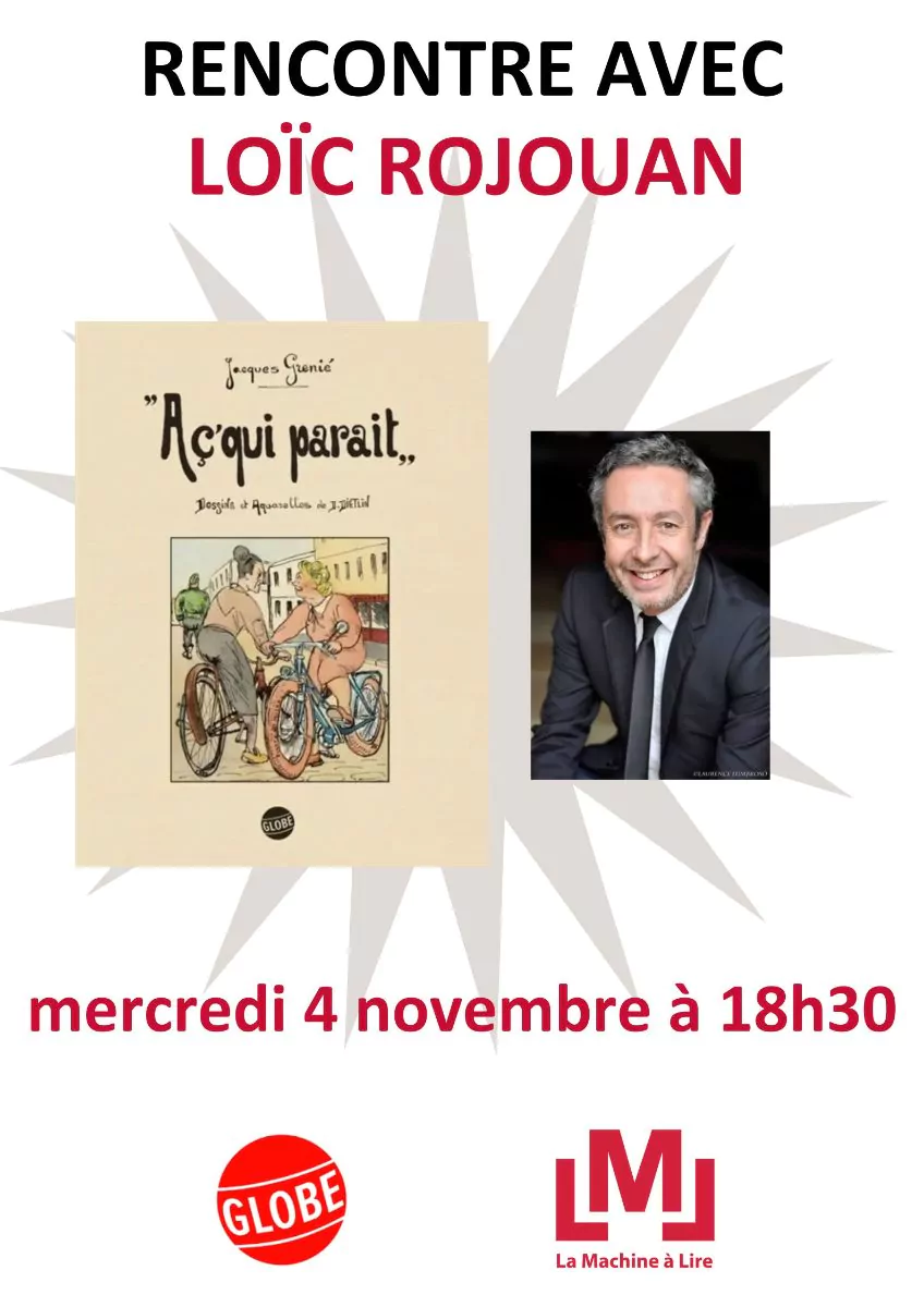 Soirée de lancement avec Loïc Rojouan